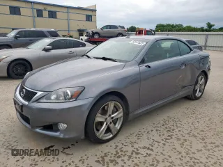 2012 Lexus IS 350 C z VIN JTHFE2C20C2507458, wystawiony jako Copart lot #58151625 z przebiegiem 65 771 mil mil oraz Szkoda całkowita • Salvage title. Historia ofert i sprzedaży dostępna na DreamBid. Obrazek 1.