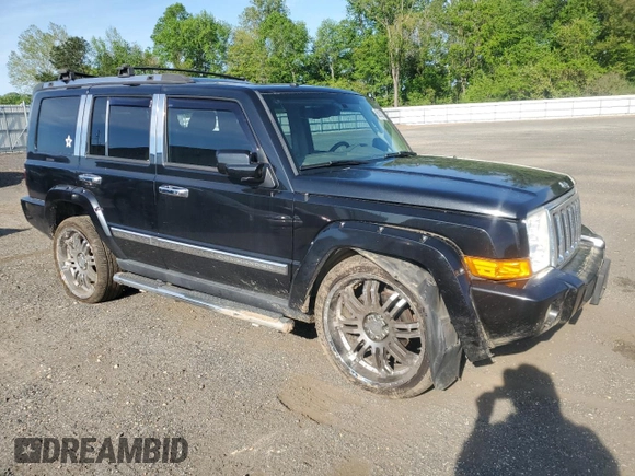2010 Jeep Commander Limited with VIN 1J4RG5GT1AC129682, listed as a Copart auction lot 55215375 with 36,906 mi miles and Salvage title. Bid and sale history available at DreamBid. Image 4.