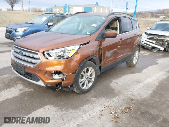 2017 Ford Escape SE with VIN 1FMCU0GD5HUE08097, listed as a IAAI auction lot 41499800 with 70,911 mi miles. Bid and sale history available at carsss.com. Image 6.