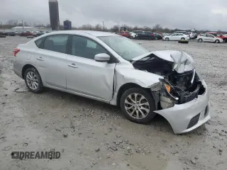 2019 Nissan Sentra SV with VIN 3N1AB7APXKL611164, listed as a Copart auction lot 42495555 with 122,062 mi miles and Salvage Title. Bid and sale history available at DreamBid. Image 4.