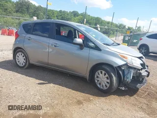 2014 Nissan Note SV z VIN 3N1CE2CP8EL358172, wystawiony jako IAAI lot #42602202 z przebiegiem 79 624 mil mil oraz . Historia ofert i sprzedaży dostępna na DreamBid. Obrazek 1.