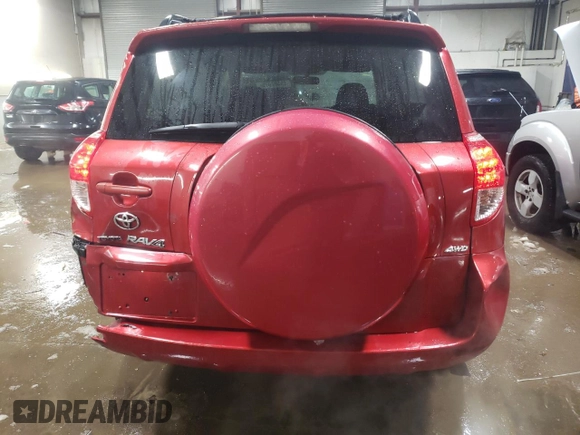 2006 Toyota RAV4 Sport with VIN JTMBK32V565001086, listed as a Copart auction lot 45487675 with 178,359 mi miles and Salvage Title. Bid and sale history available at carsss.com. Image 6.