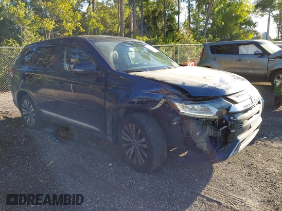 2020 Mitsubishi Outlander SE with VIN JA4AD3A39LZ004691, listed as a IAAI auction lot 41825043 with 93,508 mi miles and . Bid and sale history available at DreamBid. Image 1.