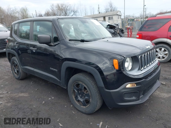 2015 Jeep Renegade Sport with VIN ZACCJBAT6FPB48168, listed as a IAAI auction lot 42029892 with 167,627 mi miles and . Bid and sale history available at DreamBid. Image 1.