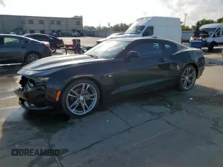 2020 Chevrolet Camaro 1LT with VIN 1G1FB1RS8L0103825, listed as a Copart auction lot 58437665 with 45,210 mi miles and Salvage title. Bid and sale history available at DreamBid. Image 1.