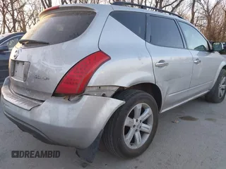 2006 Nissan Murano SL with VIN JN8AZ08W06W528134, listed as a IAAI auction lot 41826906 with 236,041 mi miles and . Bid and sale history available at DreamBid. Image 6.