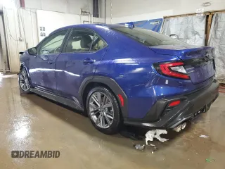 2023 Subaru WRX with VIN JF1VBAB67P8809729, listed as a Copart auction lot 51065505 with 13,023 mi miles and Salvage title. Bid and sale history available at DreamBid. Image 2.