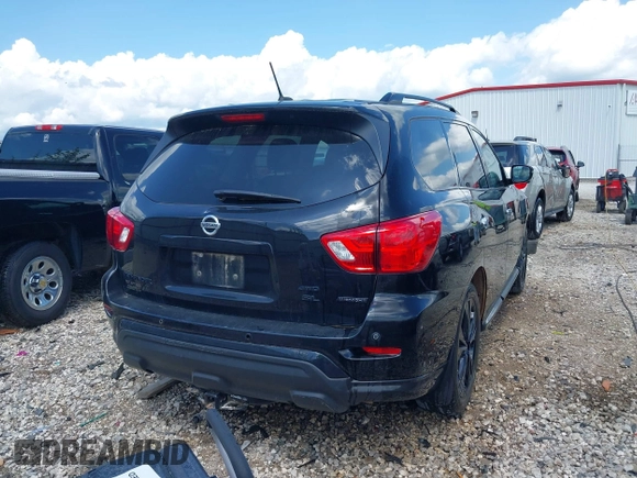 2018 Nissan Pathfinder SV with VIN 5N1DR2MM2JC655224, listed as a IAAI auction lot 42123716 with 101,654 mi miles and . Bid and sale history available at DreamBid. Image 4.