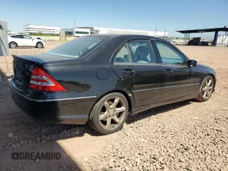 2007 Mercedes-Benz C 230 Sport with VIN WDBRF52H67E023929, listed as a Copart auction lot 61785605 with 160,042 mi miles and Clean title. Bid and sale history available at DreamBid. Image 3.