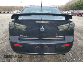 2014 Mitsubishi Lancer GT with VIN JA32U8FW1EU003673, listed as a Copart auction lot 80501874 with 172,214 mi miles and Salvage Title. Bid and sale history available at DreamBid. Image 6.