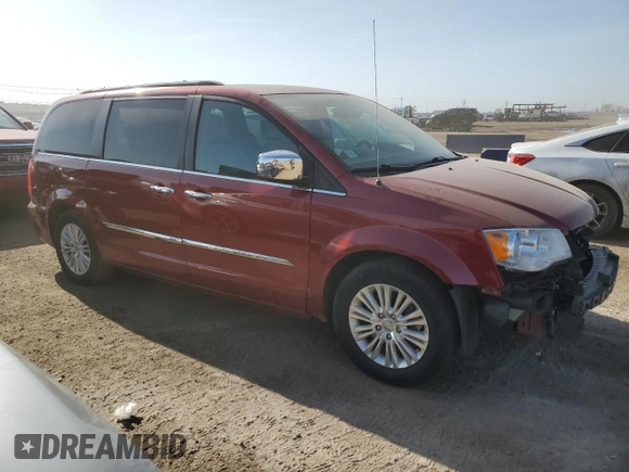 2012 Chrysler Town & Country Touring-L with VIN 2C4RC1CG1CR270216, listed as a Copart auction lot 52102275 with 78,600 mi miles and Salvage Title. Bid and sale history available at carsss.com. Image 4.