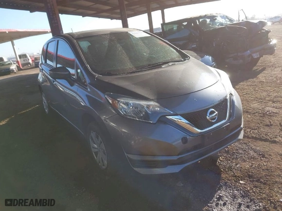 2018 Nissan Versa Note SV with VIN 3N1CE2CP9JL370678, listed as a IAAI auction lot 41643320 with 174,744 mi miles. Bid and sale history available at carsss.com. Image 1.