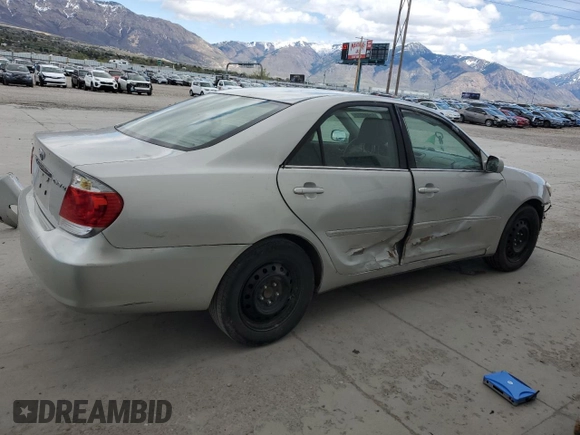 2006 Toyota Camry STD with VIN 4T1BE32K06U717652, listed as a Copart auction lot 51956215 with 172,278 mi miles and Salvage Title. Bid and sale history available at carsss.com. Image 3.