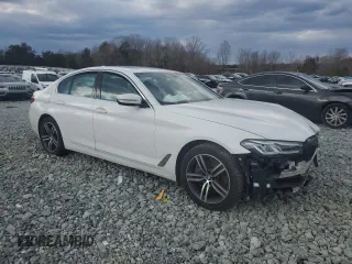 2021 BMW 5 Series 540i with VIN WBA53BJ05MWX28470, listed as a Copart auction lot 87256064 with Not Provided miles and Salvage Title. Bid and sale history available at DreamBid. Image 4.