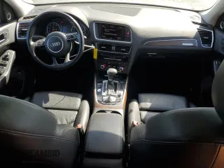 2014 Audi Q5 Premium Plus with VIN WA1DGAFP7EA044290, listed as a Copart auction lot 60240365 with 128,933 mi miles and Salvage title. Bid and sale history available at DreamBid. Image 8.