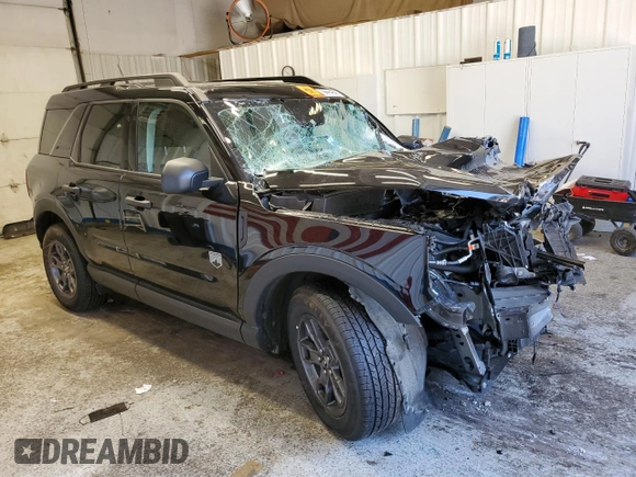 2024 Ford Bronco Sport Big Bend with VIN 3FMCR9B63RRE85848, listed as a Copart auction lot 62282525 with Not provided miles and Non repairable. Bid and sale history available at DreamBid. Image 4.