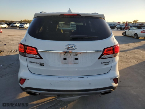 2019 Hyundai Santa Fe XL Limited Ultimate with VIN KM8SR4HF4KU299658, listed as a Copart auction lot 84291804 with NaN miles and Salvage Title. Bid and sale history available at carsss.com. Image 6.