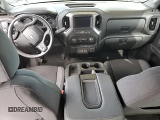 2022 Chevrolet Silverado 1500 Custom with VIN 1GCPWBEK0NZ234645, listed as a Copart auction lot 87376734 with 44,332 mi miles and Non Repairable. Bid and sale history available at DreamBid. Image 8.