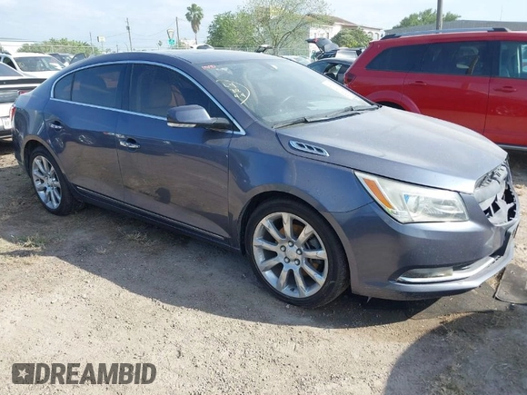 2014 Buick LaCrosse Premium I with VIN 1G4GD5G32EF140549, listed as a IAAI auction lot 41971535 with 1 mi miles. Bid and sale history available at carsss.com. Image 1.