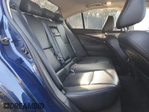 2018 Infiniti Q50 Luxe z VIN JN1EV7AP2JM356815, wystawiony jako Copart lot #51266755 z przebiegiem 70 384 mil mil oraz Szkoda całkowita • Salvage title. Historia ofert i sprzedaży dostępna na DreamBid. Obrazek 10.