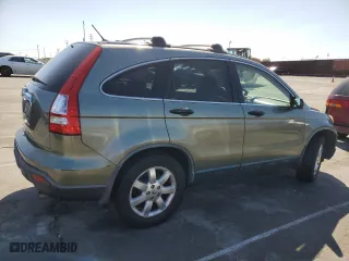 2008 Honda CR-V EX with VIN JHLRE38538C050589, listed as a Copart auction lot 51670175 with 185,738 mi miles and Salvage Title. Bid and sale history available at carsss.com. Image 3.