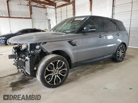 2022 Land Rover Range Rover Sport SE with VIN SALWG2SU5NA202327, listed as a Copart auction lot 48006885 with 0 mi miles and Salvage Title. Bid and sale history available at carsss.com. Image 1.