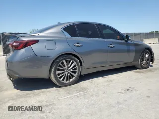 2018 Infiniti Q50 Luxe с VIN JN1EV7AP1JM353078, выставлен на аукционе Copart как лот 53455275 с пробегом 150 790 миль миль и Списание • Salvage title. История ставок и продаж доступна на DreamBid. Изображение 3.