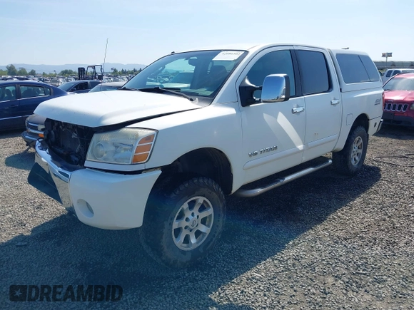 2005 Nissan Titan LE with VIN 1N6AA07B65N506688, listed as a IAAI auction lot 42086502 with 245,661 mi miles and . Bid and sale history available at DreamBid. Image 17.