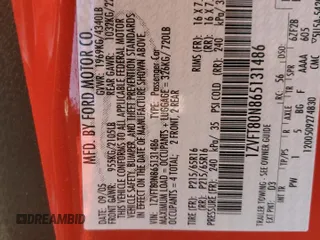 2006 Ford Mustang Standard with VIN 1ZVFT80N865131486, listed as a Copart auction lot 62031945 with Not provided miles and Salvage title. Bid and sale history available at DreamBid. Image 12.