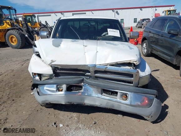 1996 Dodge Ram 1500 with VIN 1B7HC13Z3TJ119296, listed as a IAAI auction lot 41698632 with 186,256 mi miles. Bid and sale history available at carsss.com. Image 12.