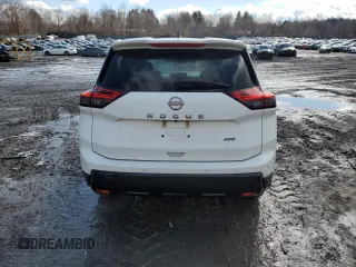 2024 Nissan Rogue S with VIN 5N1BT3AB1RC741668, listed as a Copart auction lot 47246865 with 18,982 mi miles and Salvage Title. Bid and sale history available at carsss.com. Image 6.