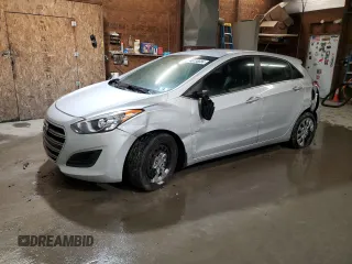 2016 Hyundai Elantra GT with VIN KMHD35LH4GU332237, listed as a Copart auction lot 86136884 with 28,744 mi miles and Salvage Title. Bid and sale history available at carsss.com. Image 1.