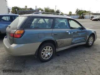 2002 Subaru Legacy Wagon Outback H6 L.L. Bean Edition with VIN 4S3BH806927634910, listed as a Copart auction lot 75510864 with 214,402 mi miles and Clean Title. Bid and sale history available at carsss.com. Image 3.