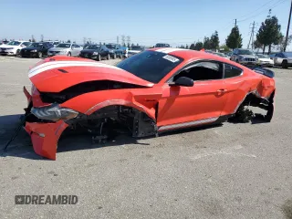 2022 Ford Mustang GT with VIN 1FA6P8CF3N5110299, listed as a Copart auction lot 56389905 with 34,342 mi miles and Salvage title. Bid and sale history available at DreamBid. Image 1.