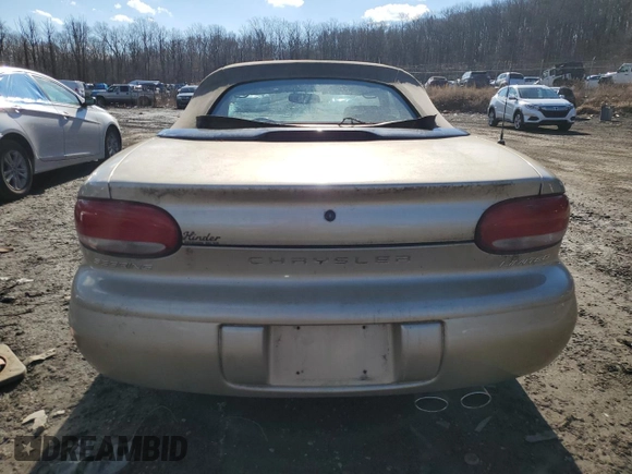 1999 Chrysler Sebring JXi z VIN 3C3EL55H1XT549815, wystawiony jako Copart lot #46407525 z przebiegiem 94 740 mil mil oraz Szkody całkowita. Historia ofert i sprzedaży dostępna na DreamBid. Obrazek 6.