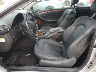 2005 Mercedes-Benz CLK 320 with VIN WDBTK65G55T037176, listed as a Copart auction lot 75594214 with Not Provided miles and Salvage Title. Bid and sale history available at DreamBid. Image 7.