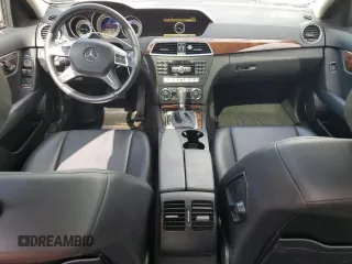 2012 Mercedes-Benz C 300 Sport with VIN WDDGF8BB0CR237300, listed as a Copart auction lot 61340735 with 109,157 mi miles and Salvage title. Bid and sale history available at DreamBid. Image 8.