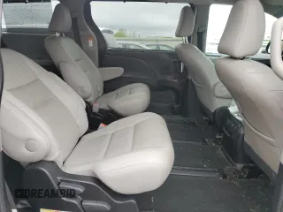 2017 Toyota Sienna XLE with VIN 5TDDZ3DC1HS175704, listed as a Copart auction lot 55289975 with 111,095 mi miles and Salvage Title. Bid and sale history available at DreamBid. Image 10.