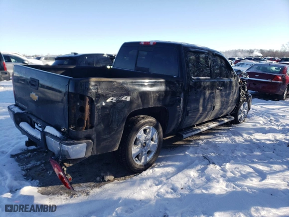 2011 Chevrolet Silverado 1500 LTZ with VIN 3GCPKTE25BG264835, listed as a Copart auction lot 88046185 with 183,638 mi miles and Salvage Title. Bid and sale history available at carsss.com. Image 3.