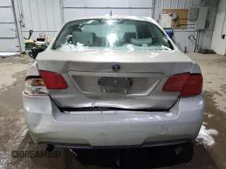 2006 Saab 9-5 with VIN YS3ED49GX63526377, listed as a Copart auction lot 86046154 with 0 mi miles and Salvage Title. Bid and sale history available at carsss.com. Image 6.