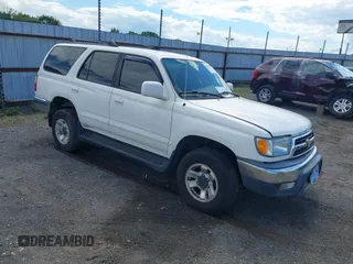1999 Toyota 4Runner SR5 z VIN JT3GN86R0X0094626, wystawiony jako IAAI lot #42209504 z przebiegiem 310 174 mil mil oraz . Historia ofert i sprzedaży dostępna na DreamBid. Obrazek 1.