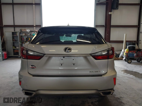 2017 Lexus RX with VIN 2T2ZZMCA7HC052926, listed as a IAAI auction lot 41929054 with 97,886 mi miles. Bid and sale history available at carsss.com. Image 16.