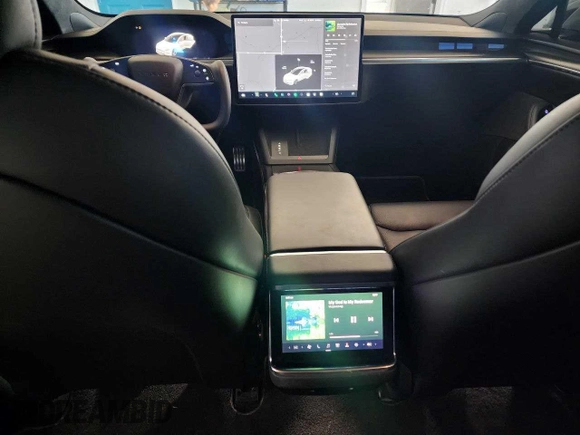 2021 Tesla Model S Plaid с VIN 5YJSA1E62MF438292, выставлен на аукционе Copart как лот 43340495 с пробегом 11 795 миль миль и Чистый • Clean title. История ставок и продаж доступна на DreamBid. Изображение 9.