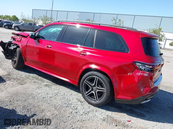 2025 Mercedes-Benz GLS 450 z VIN 4JGFF5KE5SB277759, wystawiony jako IAAI lot #42261982 z przebiegiem 7 113 mil mil oraz . Historia ofert i sprzedaży dostępna na DreamBid. Obrazek 3.