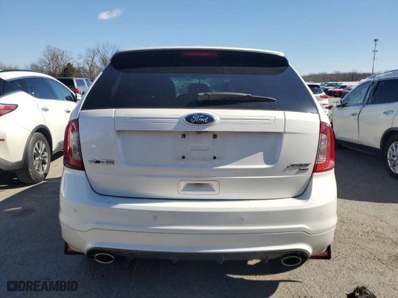 2013 Ford Edge Sport with VIN 2FMDK4AK5DBC83319, listed as a Copart auction lot 47864435 with 142,877 mi miles and Salvage Title. Bid and sale history available at carsss.com. Image 6.
