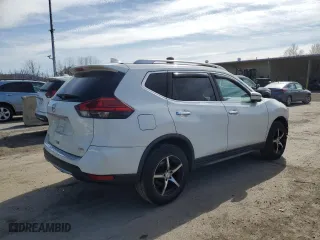 2017 Nissan Rogue SL with VIN JN8AT2MV7HW004637, listed as a Copart auction lot 48753385 with 120,368 mi miles and Salvage Title. Bid and sale history available at carsss.com. Image 3.