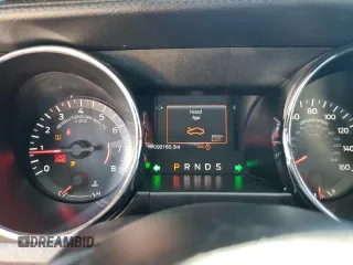 2017 Ford Mustang V6 with VIN 1FA6P8AM2H5209900, listed as a Copart auction lot 60493055 with 93,160 mi miles and Salvage title. Bid and sale history available at DreamBid. Image 9.