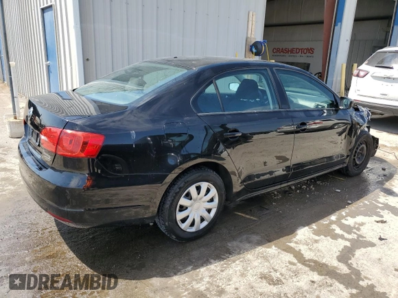 2012 Volkswagen Jetta S with VIN 3VW2K7AJXCM473938, listed as a Copart auction lot 53061685 with 87,881 mi miles and Salvage title. Bid and sale history available at DreamBid. Image 3.