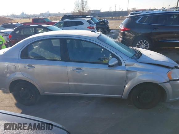 2009 Chevrolet Aveo 1LT with VIN KL1TD56EX9B374755, listed as a IAAI auction lot 41334901 with 105,967 mi miles and . Bid and sale history available at DreamBid. Image 13.