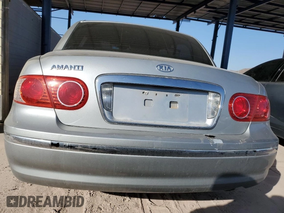 2005 Kia Amanti z VIN KNALD124455058126, wystawiony jako Copart lot #44965465 z przebiegiem 97 698 mil mil oraz Szkoda całkowita • Salvage title. Historia ofert i sprzedaży dostępna na DreamBid. Obrazek 6.